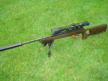 Repetierbüchse Weihrauch HW66P incl. Schalldämpfer
